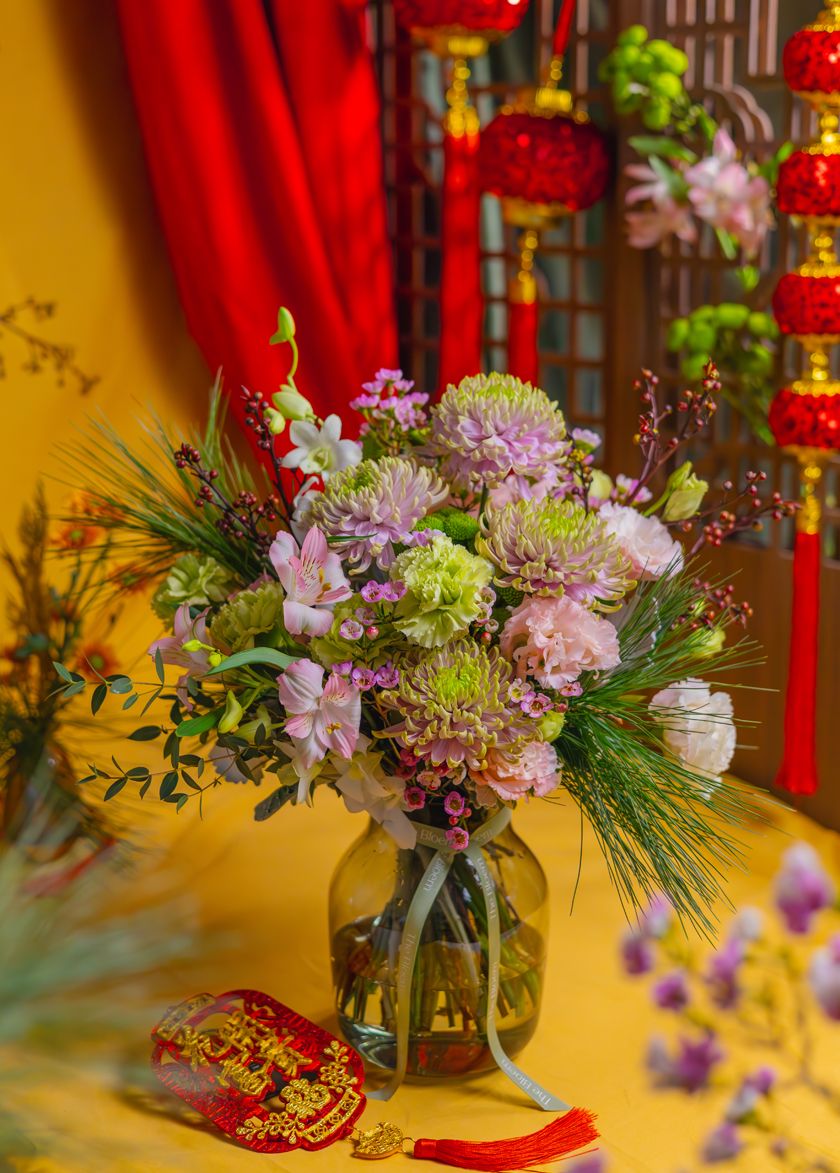 Blossoming Joy in Vase